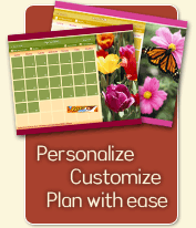 bg-form Hershey printable calendar